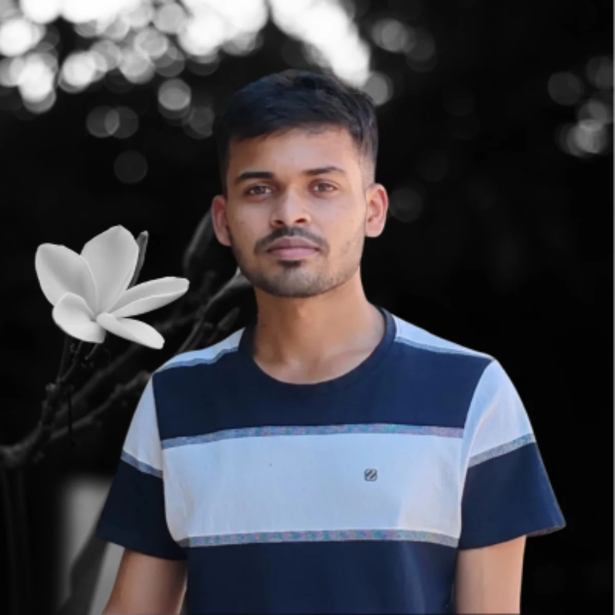 Portrait of Raushan, founder of RaushanSYNC Science